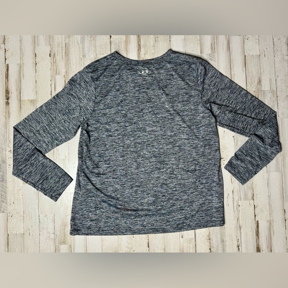 Under Armour HeatGear Women’s XXL Gray Long Sleeve Fitted Athletic Shirt - Picture 10 of 12